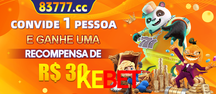 Banner institucional da KEBET sobre parceria de marcas e criação de uma marca de excelência, apresentando os mascotes de jogos populares como o Fortune Tiger.